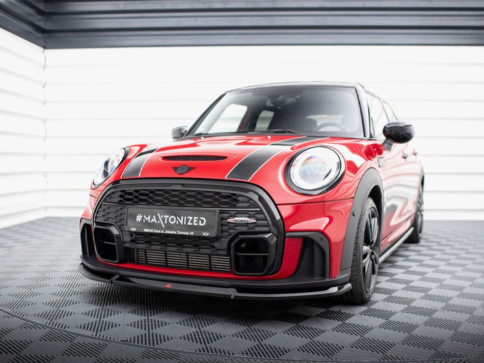 Maxton Design Front Splitter V.2 Mini Cooper S John Cooper Works F56 Facelift - MC-3F-56-JCW-5D-FD2G - Image 2