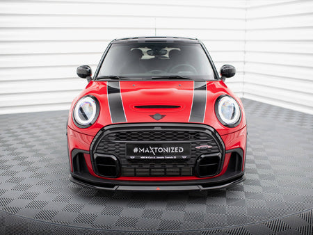Maxton Design Front Splitter V.2 Mini Cooper S John Cooper Works F56 Facelift - MC-3F-56-JCW-5D-FD2G - Image 3