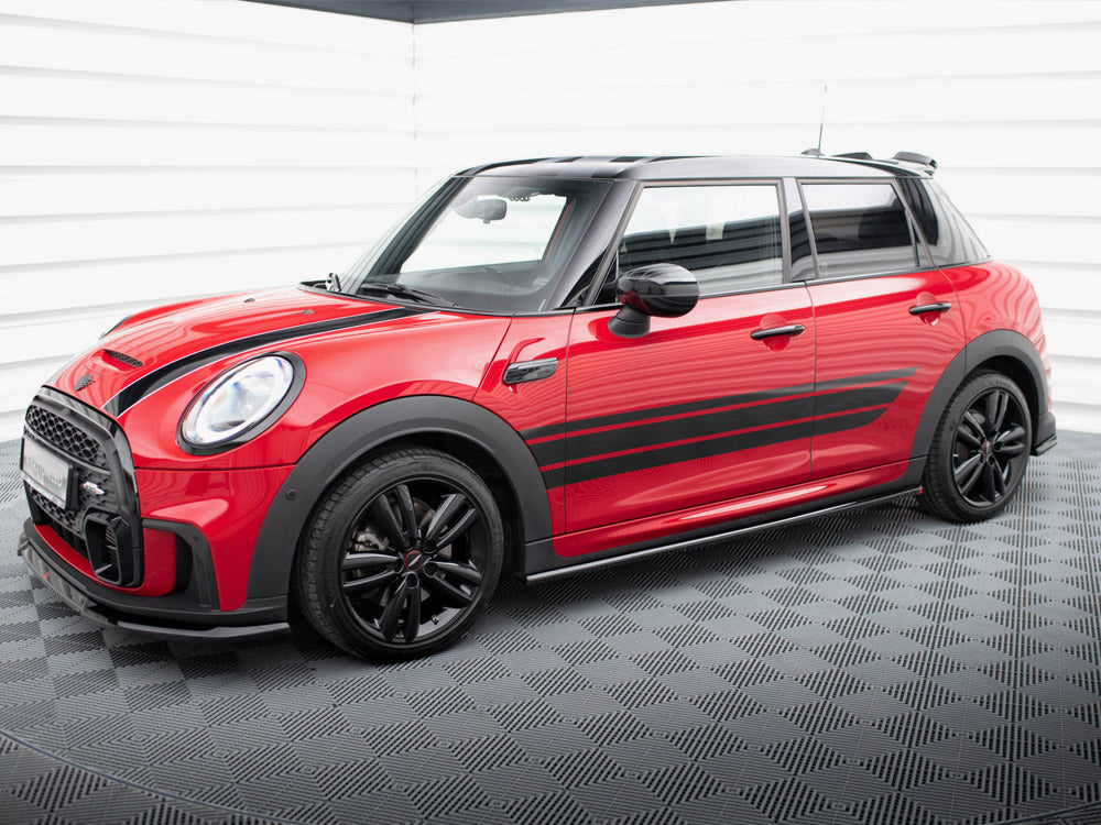 Maxton Design Side Skirts Diffusers Mini Cooper S John Cooper Works F55 Facelift - MC-3F-56-JCW-5D-SD1G - Image 2
