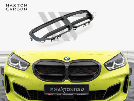 Maxton Design Carbon Fiber Front Grill BMW 1 F40 M-Pack / M135i - CF-BM-1-40-M-G1-245-P - Image 1