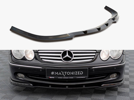 Maxton Design Front Splitter V.1 Mercedes CLK W 209 For Standard Version - ME-CLK-209-FD1G - Image 1