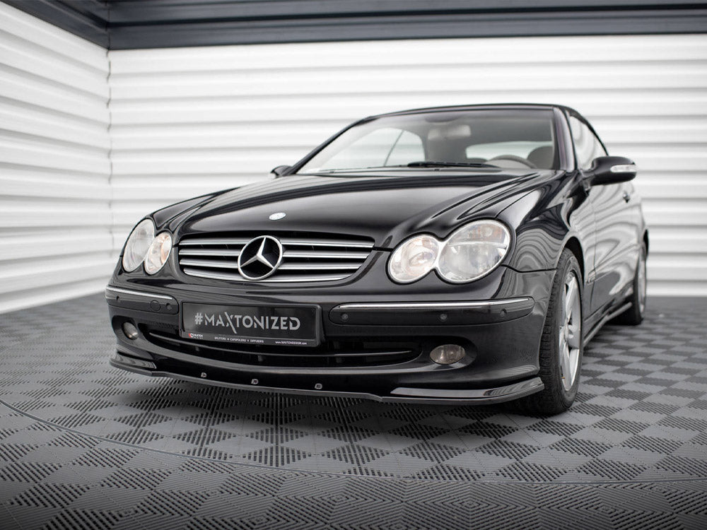 Maxton Design Front Splitter V.1 Mercedes CLK W 209 For Standard Version - ME-CLK-209-FD1G - Image 2
