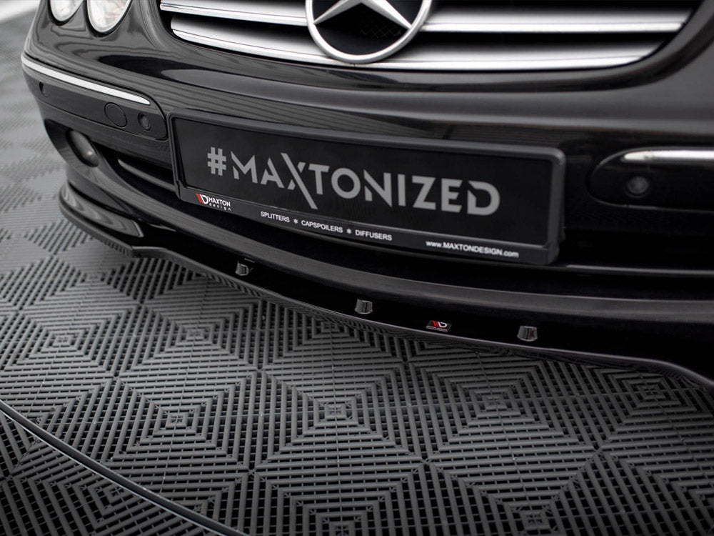 Maxton Design Front Splitter V.1 Mercedes CLK W 209 For Standard Version - ME-CLK-209-FD1G - Image 4