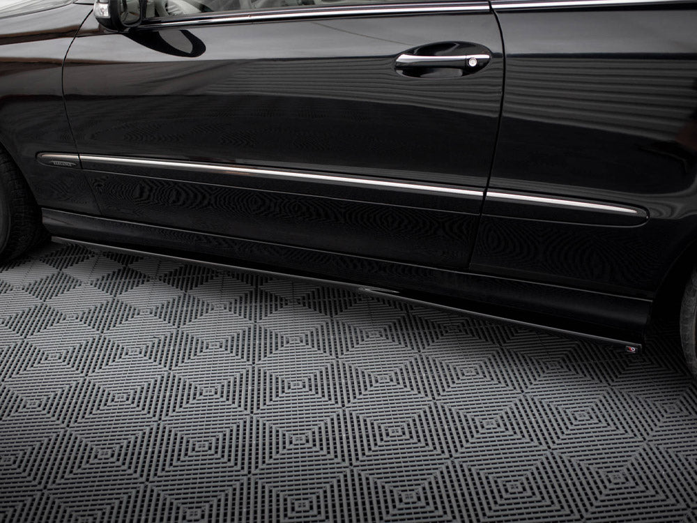 Maxton Design Side Skirts Diffusers Mercedes CLK W209 - ME-CLK-209-SD1G - Image 4