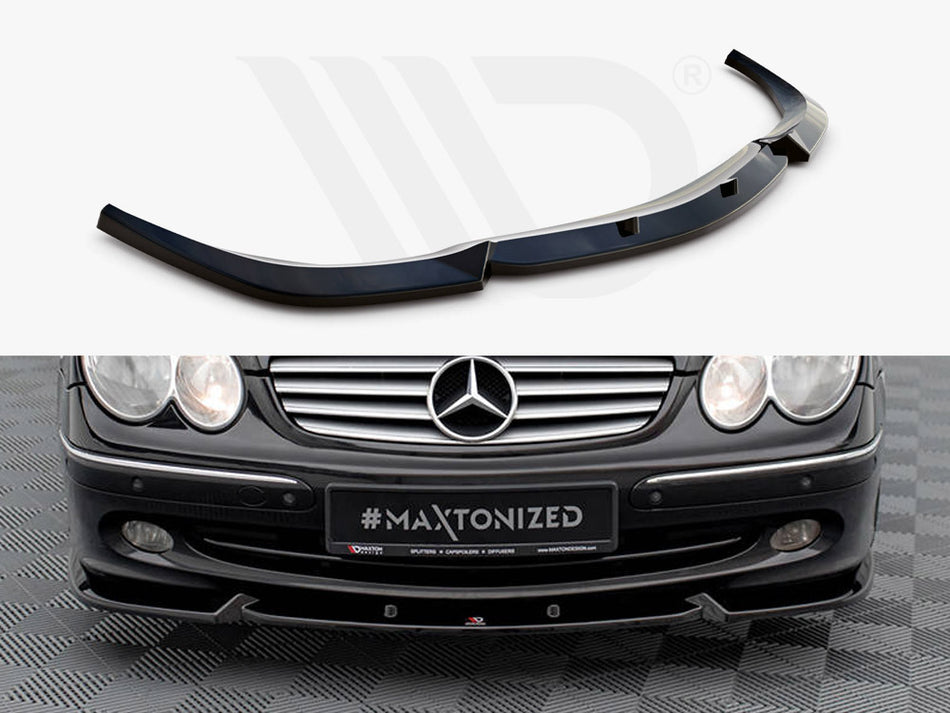 MAXTON DESIGN Front Splitter V.2 Mercedes CLK W209