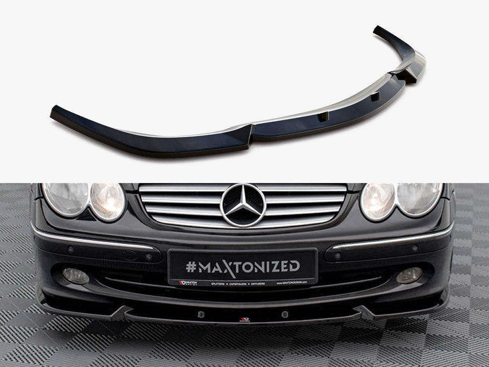 Maxton Design Front Splitter V.2 Mercedes CLK W209 - ME-CLK-209-FD2G - Image 1