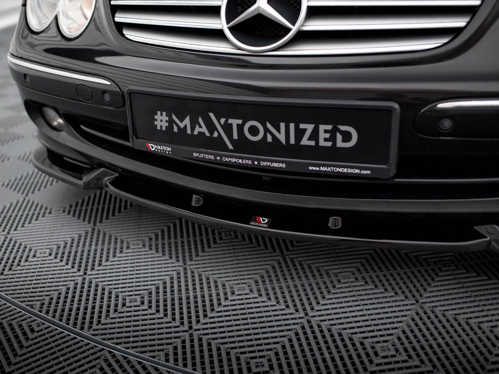 Maxton Design Front Splitter V.2 Mercedes CLK W209 - ME-CLK-209-FD2G - Image 4