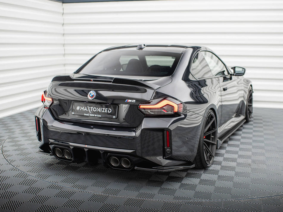 Maxton Design Rear Side Splitters V.5 (For rear valance v.2) BMW M2 G87 - BM-M2-G87-RSD5G - Image 2