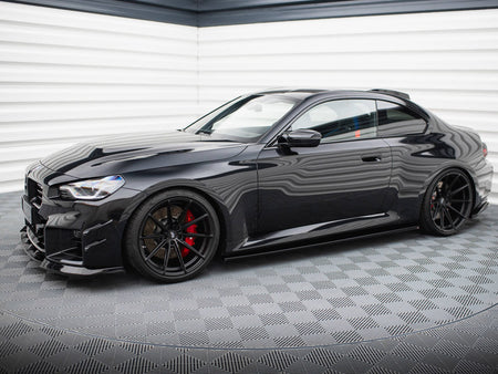 Maxton Design Side Skirts Diffusers V.3 BMW M2 G87 - BM-M2-G87-SD3G - Image 2