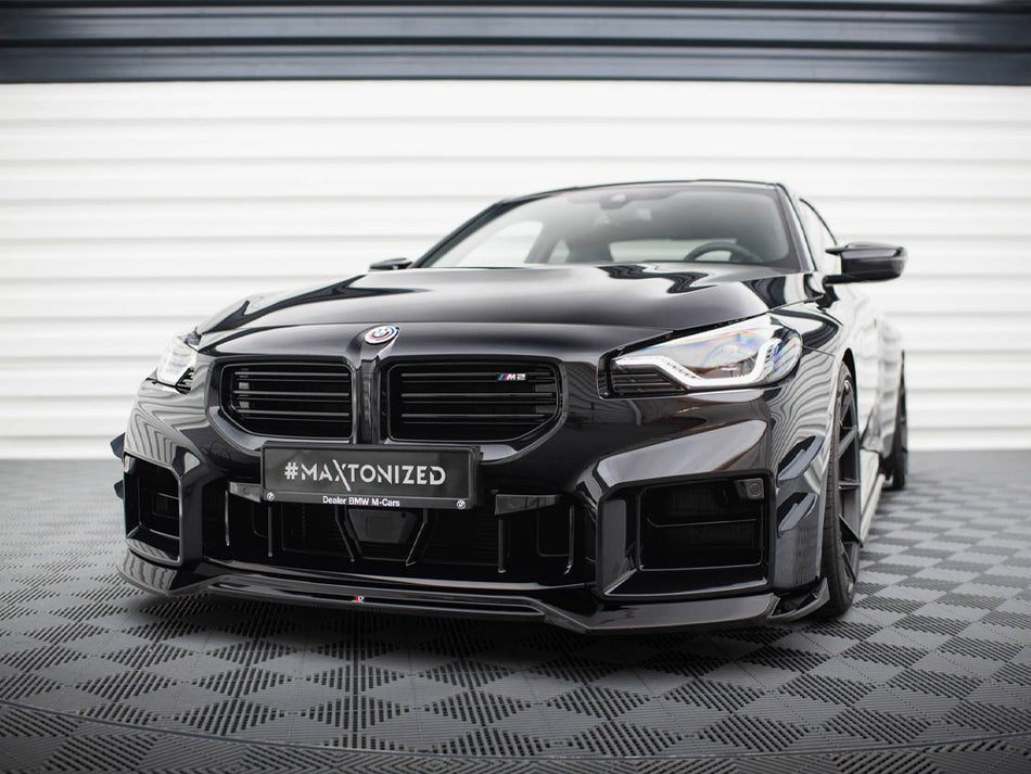 Maxton Design Front Splitter V.1 BMW M2 G87 - BM-M2-G87-FD1G - Image 2