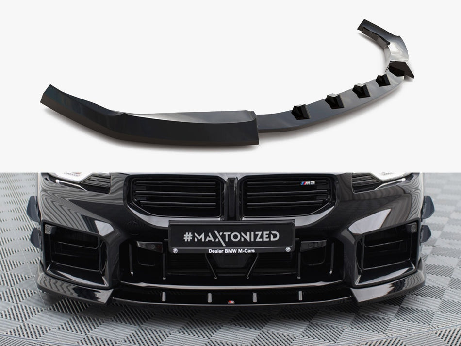 Maxton Design Front Splitter V.3 BMW M2 G87 - BM-M2-G87-FD3G - Image 1