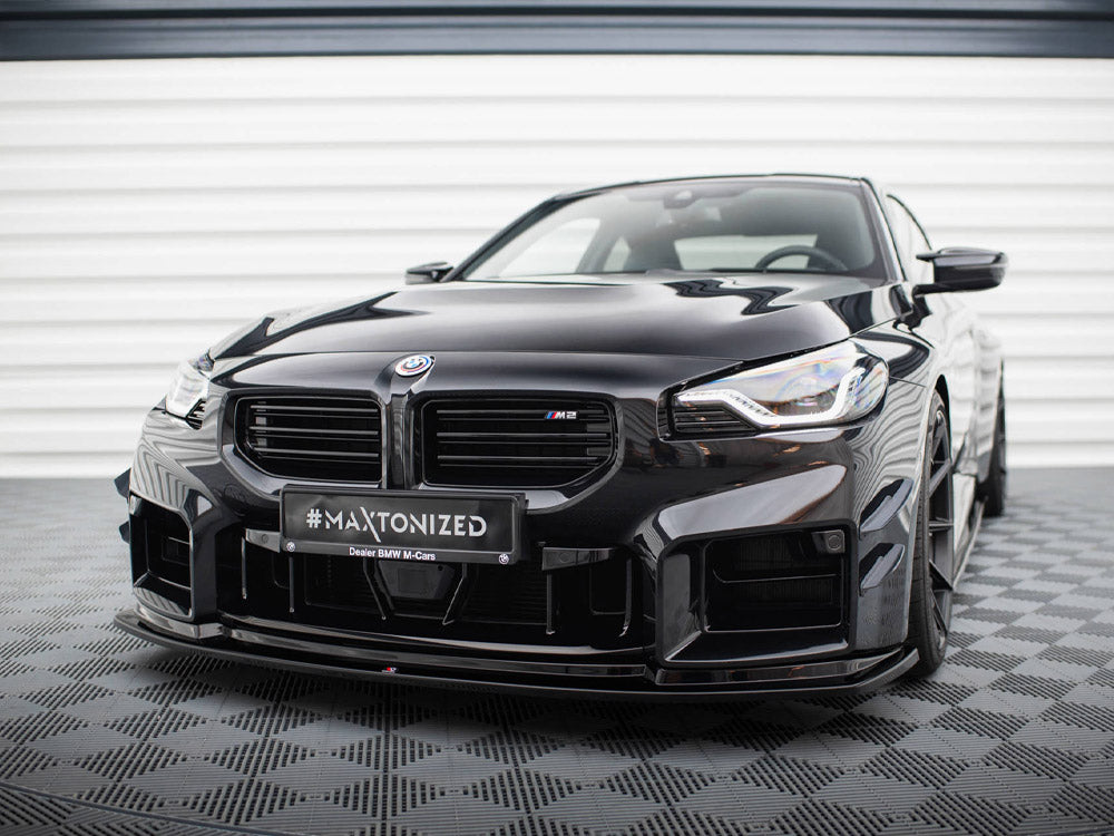 Maxton Design Front Splitter V.4 BMW M2 G87 - BM-M2-G87-FD4G - Image 2