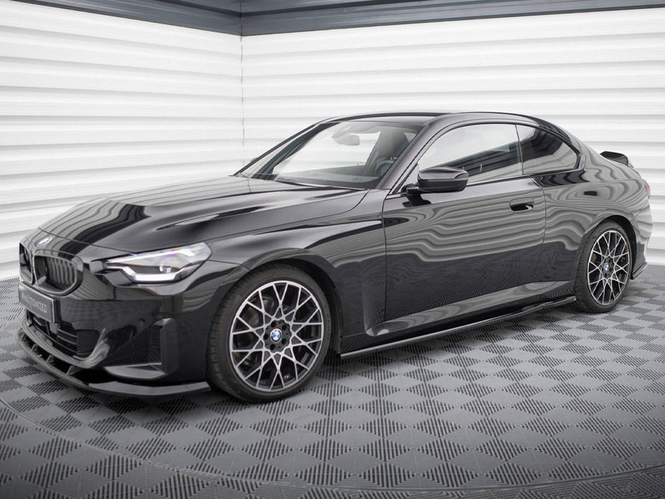 Maxton Design Side Skirts Diffusers V.1 BMW 2 Coupe G42 - BM-2-G42-SD1G - Image 2