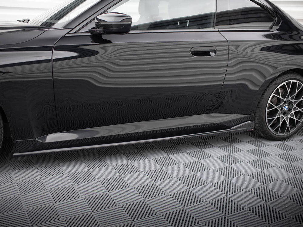 Maxton Design Side Skirts Diffusers V.2 BMW 2 Coupe G42 - BM-2-G42-SD2G - Image 3