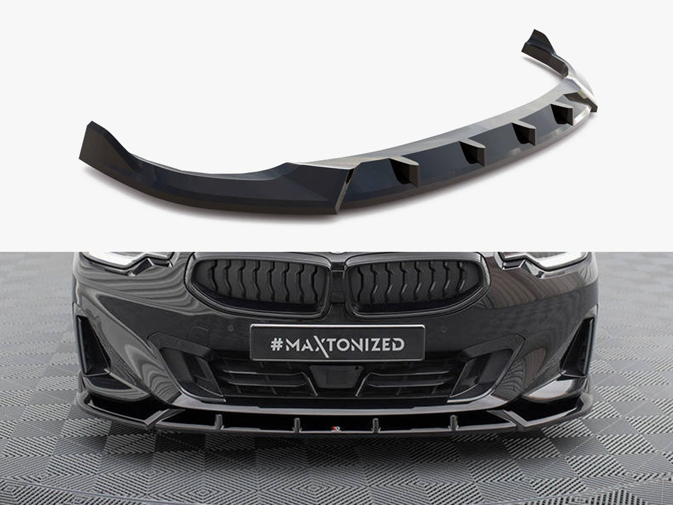 Maxton Design Front Splitter V.2 BMW 2 Coupe G42 - BM-2-G42-FD2G - Image 1