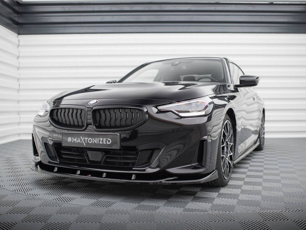Maxton Design Front Splitter V.3 BMW 2 Coupe G42 - BM-2-G42-FD3G - Image 2