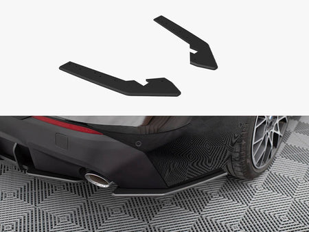 Maxton Design Street Pro Rear Side Splitters BMW 2 Coupe G42 - BM2G42CNC-RSD1B - Image 1