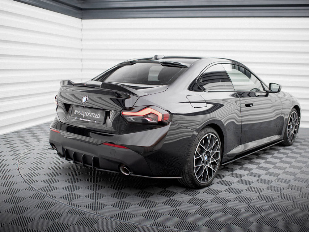 Maxton Design Street Pro Rear Side Splitters BMW 2 Coupe G42 - BM2G42CNC-RSD1B - Image 2