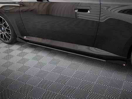 Maxton Design Street PRO Side Skirts Diffusers + Flaps BMW 2 Coupe G42 - BM2G42CNC-SD1B+SF1G - Image 4