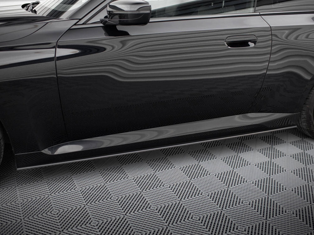 Maxton Design Street PRO Side Skirts Diffusers BMW 2 Coupe G42 - BM2G42CNC-SD1B - Image 3