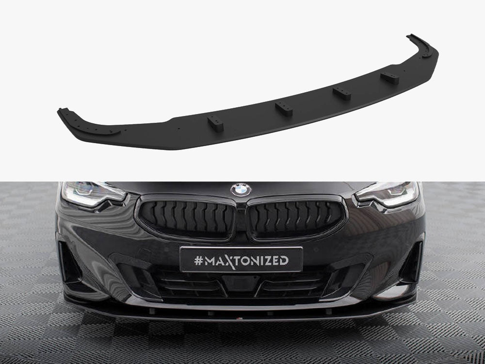 Maxton Design Street PRO Front Splitter BMW 2 Coupe G42 - BM2G42CNC-FD1B - Image 1