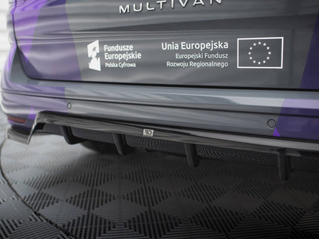 Maxton Design Rear Splitter (Vertical Bars) VW Multivan T7 - VW-MU-T7-RD1G+RD2G - Image 4