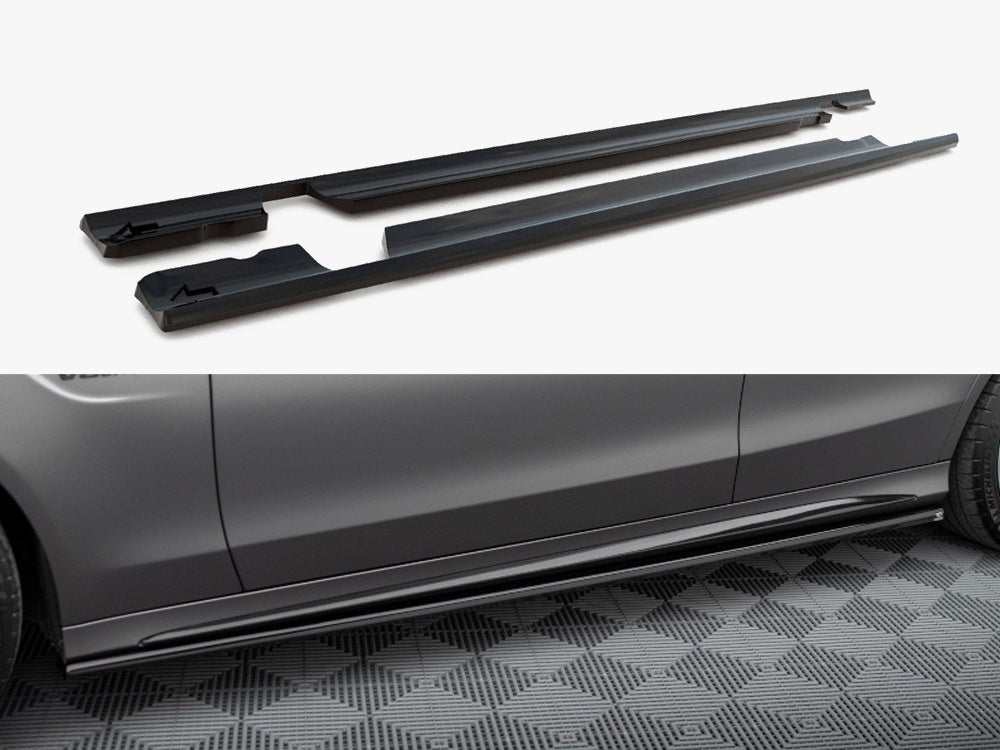 Maxton Design Side Skirts Diffusers Mercedes-AMG C63 Sedan / Estate W205 Facelift - ME-C-205F-63-SD1G - Image 1