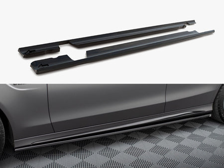 Maxton Design Side Skirts Diffusers Mercedes-AMG C63 Sedan / Estate W205 Facelift - ME-C-205F-63-SD1G - Image 1