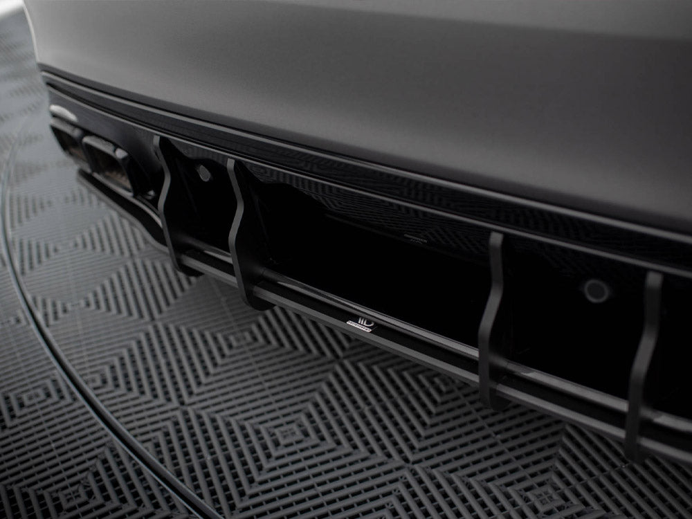 Maxton Design Street PRO Rear Diffuser Mercedes-AMG C63 Sedan / Estate W205 Facelift - MEC205F63CNC-RS1B - Image 5