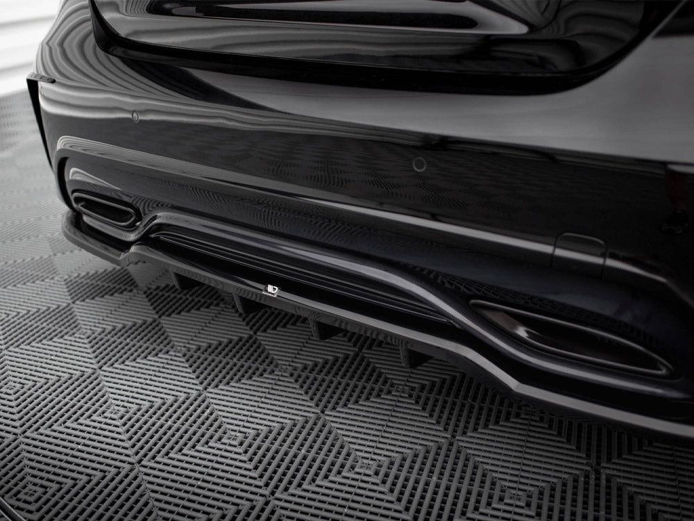 Maxton Design Rear Splitter (Vertical Bars) Mercedes-Benz A AMG-Line W176 Facelift - ME-A-176F-AMGLINE-RD1G+RD2G - Image 4