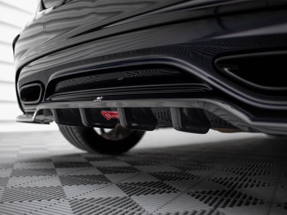 Maxton Design Rear Splitter (Vertical Bars) Mercedes-Benz A AMG-Line W176 Facelift - ME-A-176F-AMGLINE-RD1G+RD2G - Image 5