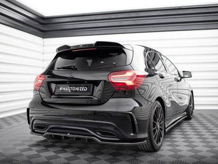 Maxton Design Spoiler CAP 3D Mercedes-Benz A AMG-Line W176 Facelift - ME-A-176F-AMGLINE-CAP1G - Image 2