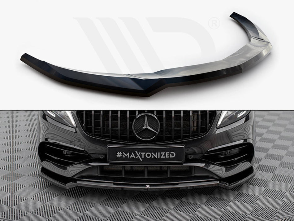 MAXTON DESIGN Front Splitter V.1 Mercedes-Benz A AMG-Line W176 Facelift
