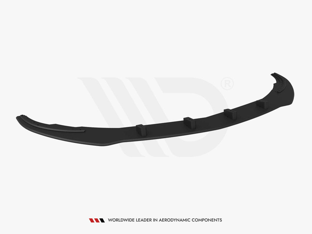 Street PRO Front Splitter Mercedes-Benz A AMG-Line W176 Facelift - Black-Red
