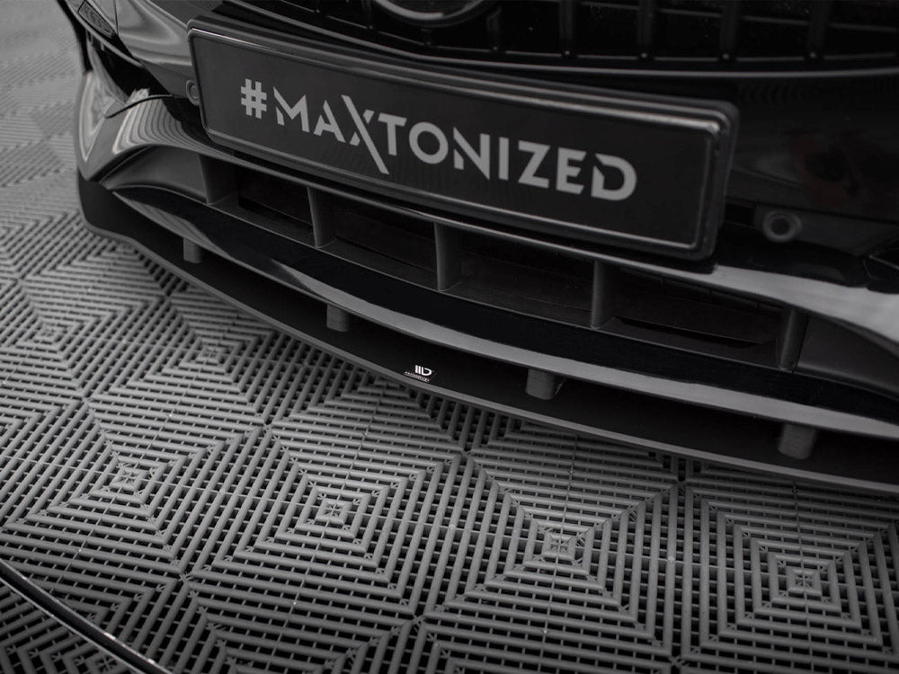 Maxton Design Street PRO Front Splitter Mercedes-Benz A AMG-Line W176 Facelift - MEA176FAMGLINECNC-FD1B - Image 4