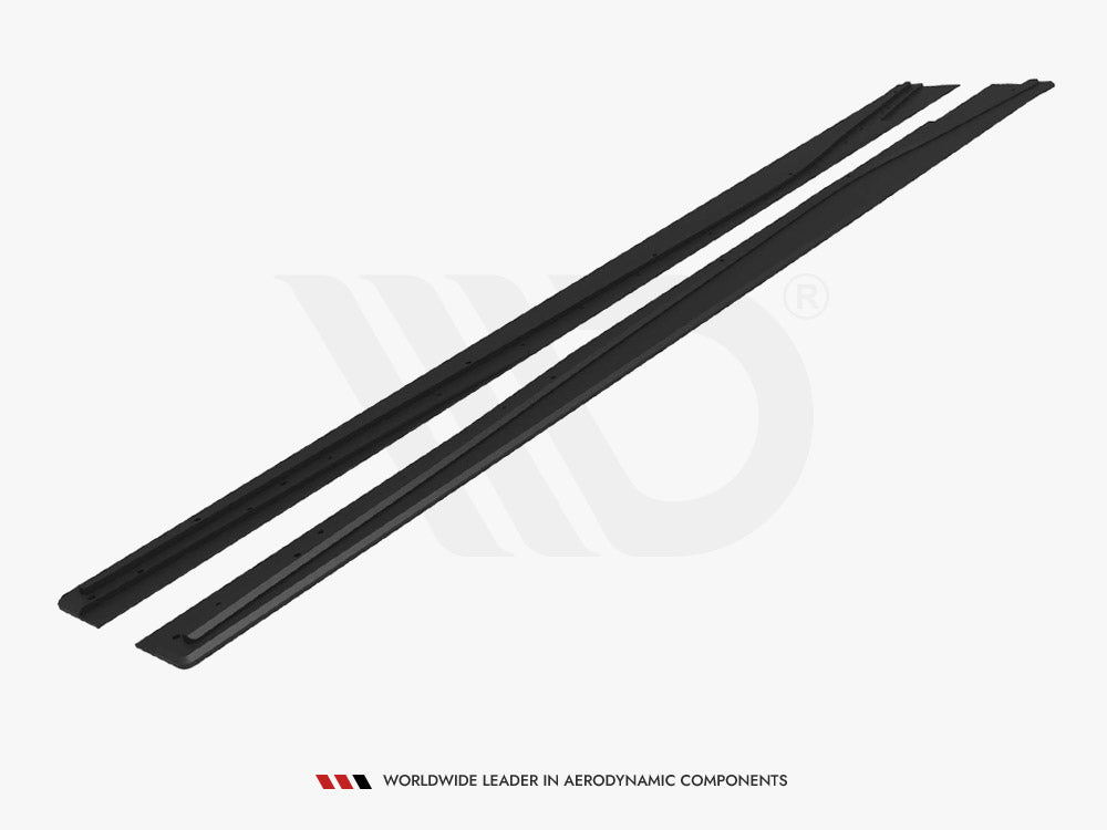 Maxton Design Street PRO Side Skirts Diffusers Mercedes-Benz A AMG-Line W176 Facelift - MEA176FAMGLINECNC-SD1B - Image 5