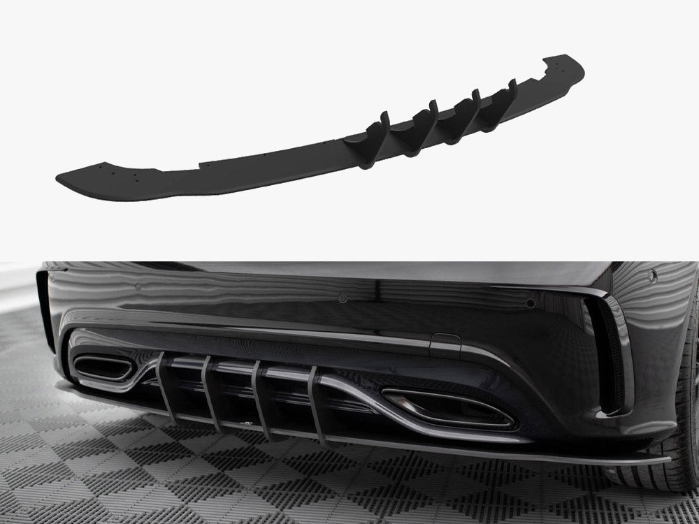 Maxton Design Street PRO Rear Diffuser Mercedes-Benz A AMG-Line W176 Facelift - MEA176FAMGLINECNC-RS1B - Image 1