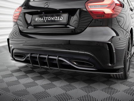 Maxton Design Street PRO Rear Diffuser Mercedes-Benz A AMG-Line W176 Facelift - MEA176FAMGLINECNC-RS1B - Image 3