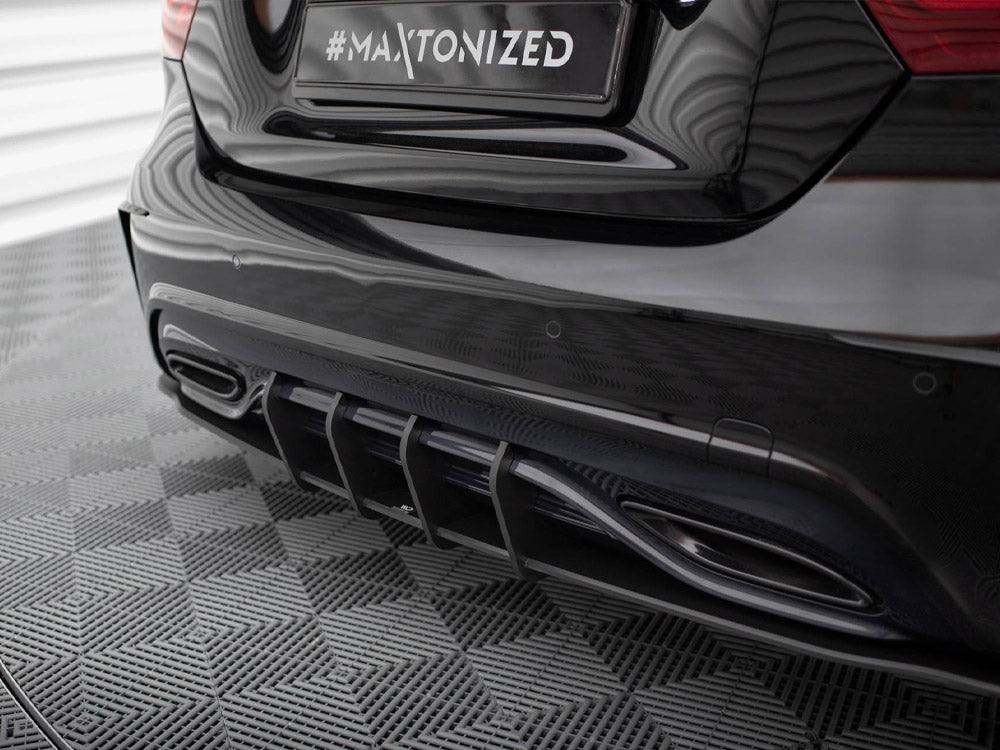 Maxton Design Street PRO Rear Diffuser Mercedes-Benz A AMG-Line W176 Facelift - MEA176FAMGLINECNC-RS1B - Image 4