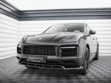 Maxton Design Front Splitter Porsche Cayenne Sport Design Mk3 - PO-CAY-3-SPORT-FD1G+FD1RG - Image 2
