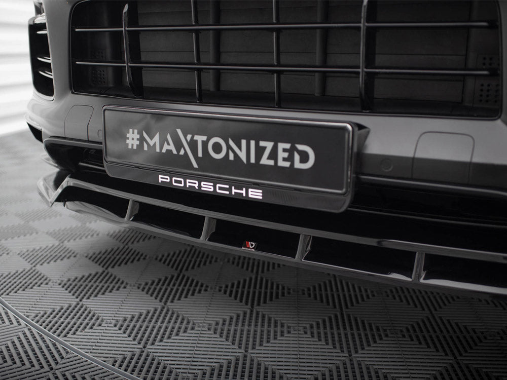 Maxton Design Front Splitter Porsche Cayenne Sport Design Mk3 - PO-CAY-3-SPORT-FD1G+FD1RG - Image 4