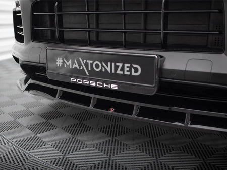 Maxton Design Front Splitter Porsche Cayenne Sport Design Mk3 - PO-CAY-3-SPORT-FD1G+FD1RG - Image 4