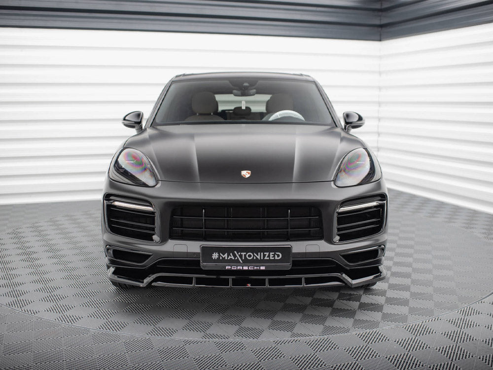 Maxton Design Front Splitter Porsche Cayenne Sport Design Mk3 - PO-CAY-3-SPORT-FD1G+FD1RG - Image 3