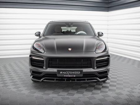 Maxton Design Front Splitter Porsche Cayenne Sport Design Mk3 - PO-CAY-3-SPORT-FD1G+FD1RG - Image 3