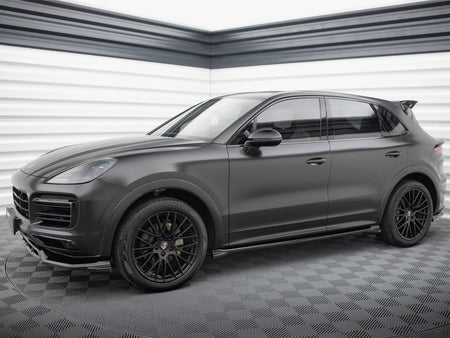 Maxton Design Side Skirts Diffusers Porsche Cayenne Sport Design Mk3 / Standard Mk3 Facelift - PO-CAY-3-SPORT-SD1G - Image 2