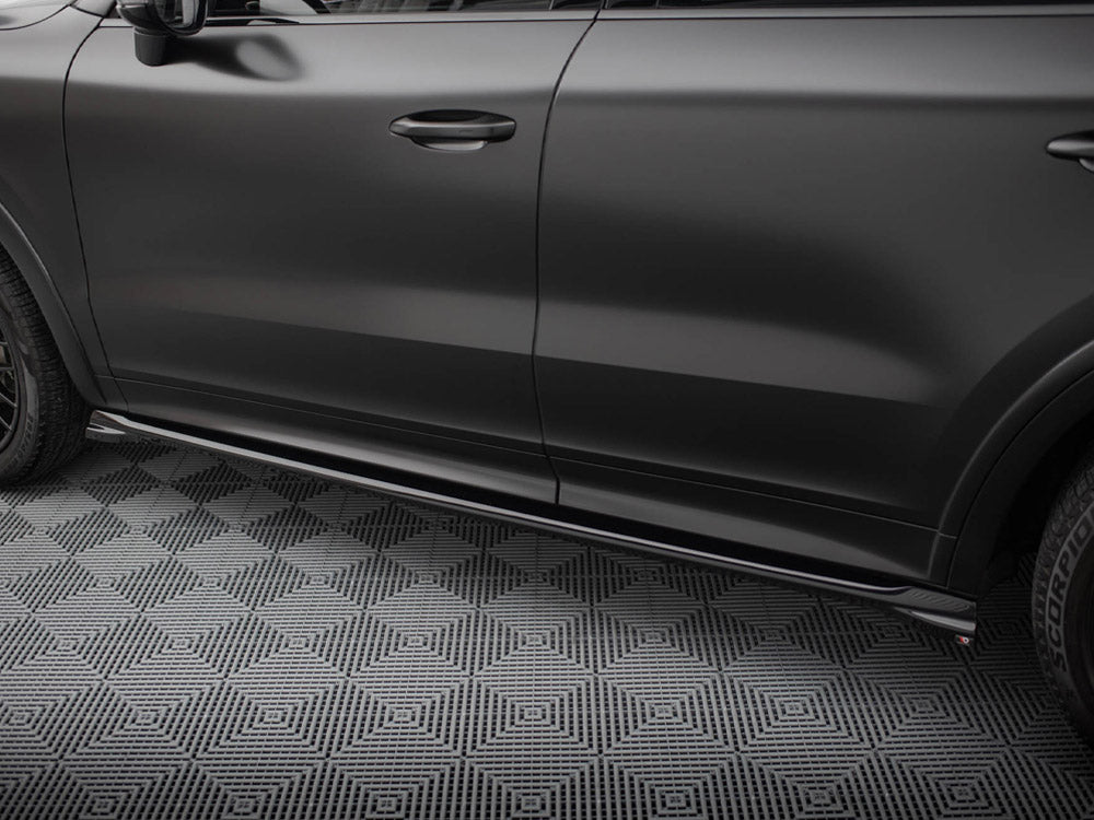Maxton Design Side Skirts Diffusers Porsche Cayenne Sport Design Mk3 / Standard Mk3 Facelift - PO-CAY-3-SPORT-SD1G - Image 4