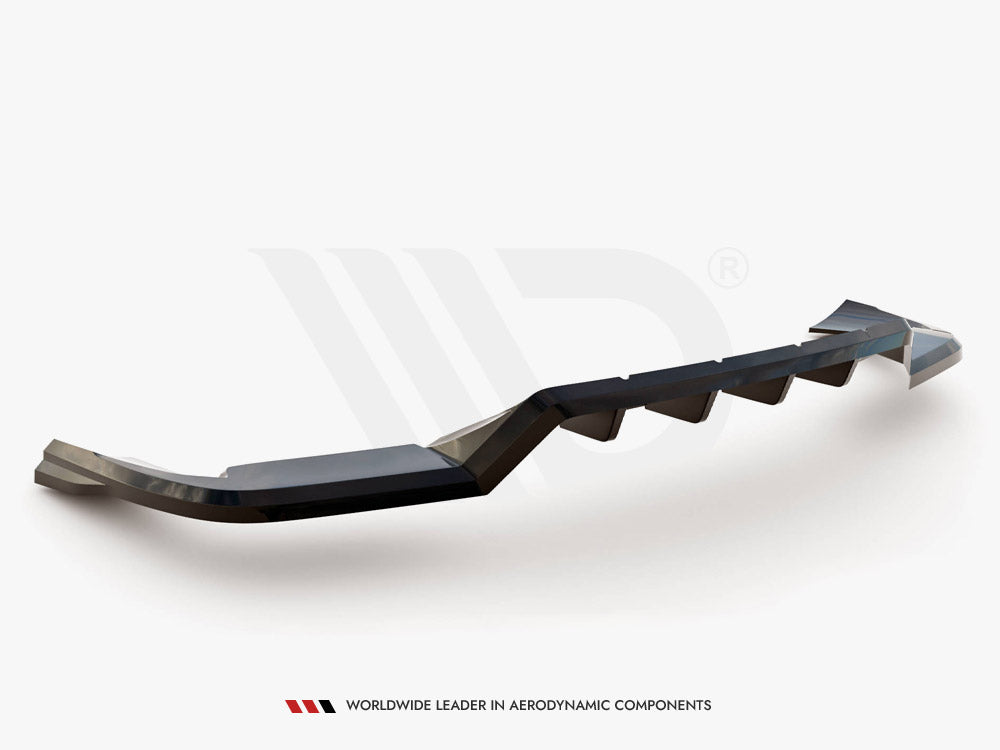 Maxton Design Rear Splitter (Vertical Bars) Porsche Cayenne Sport Design Mk3 - PO-CAY-3-SPORT-RD1G+RD2G - Image 5