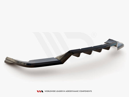 Maxton Design Rear Splitter (Vertical Bars) Porsche Cayenne Sport Design Mk3 - PO-CAY-3-SPORT-RD1G+RD2G - Image 5