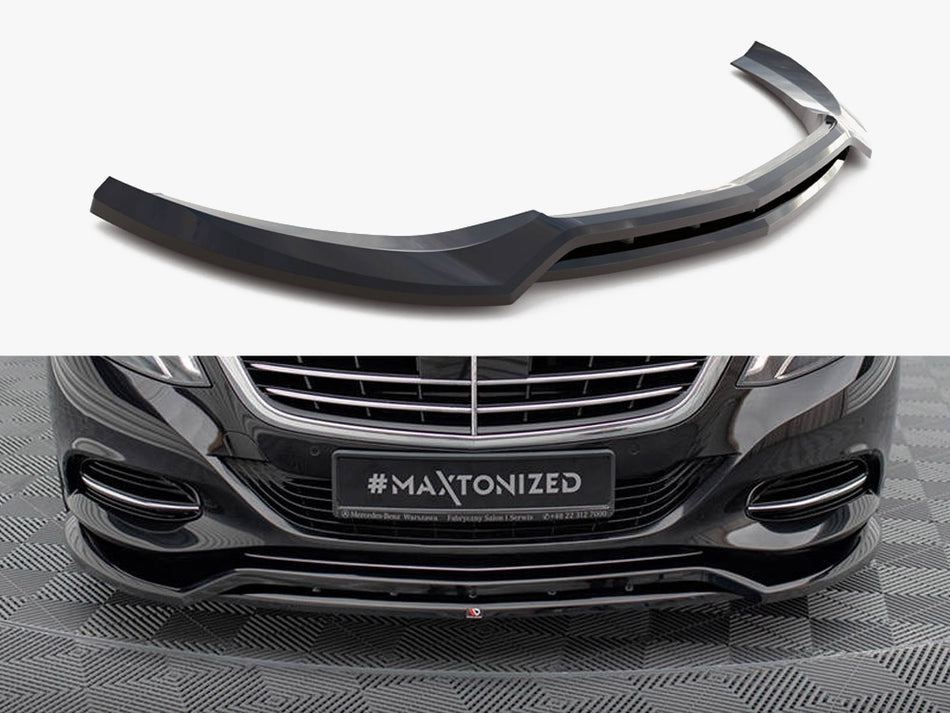 Maxton Design Front Splitter V.2 Mercedes-Benz S W222 - ME-S-222-FD2G+FD2RG - Image 1