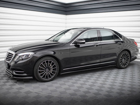 Maxton Design Side Skirts Diffusers Mercedes-Benz S W222 - ME-S-222-SD2G - Image 2